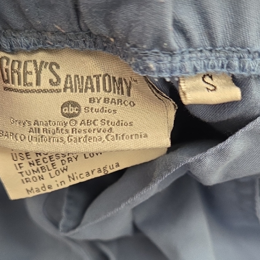 Grey's Anatomy Slate Scrub Top
